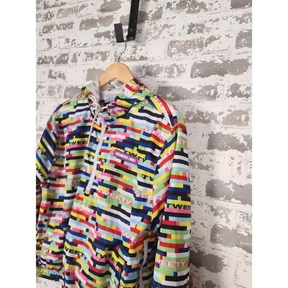 Looney Tunes‎ Members Only Tweety Bird Jacket Collaboration Size Large Colorful - Picture 11 of 16